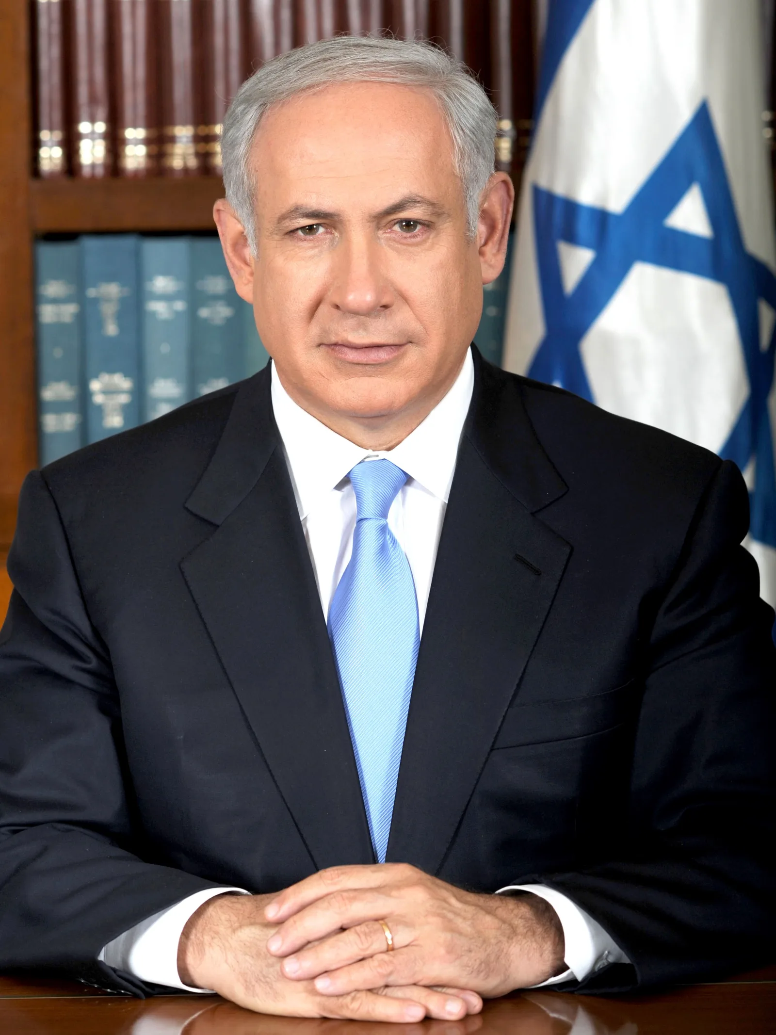 Official portrait of Benjamin Netanyahu