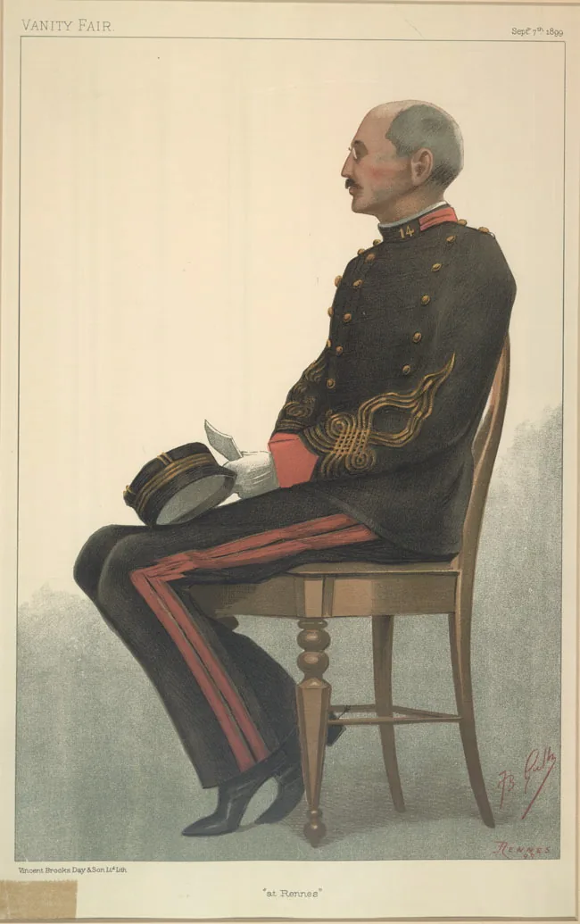 1899 Vanity Fair caricature of Alfred Dreyfus